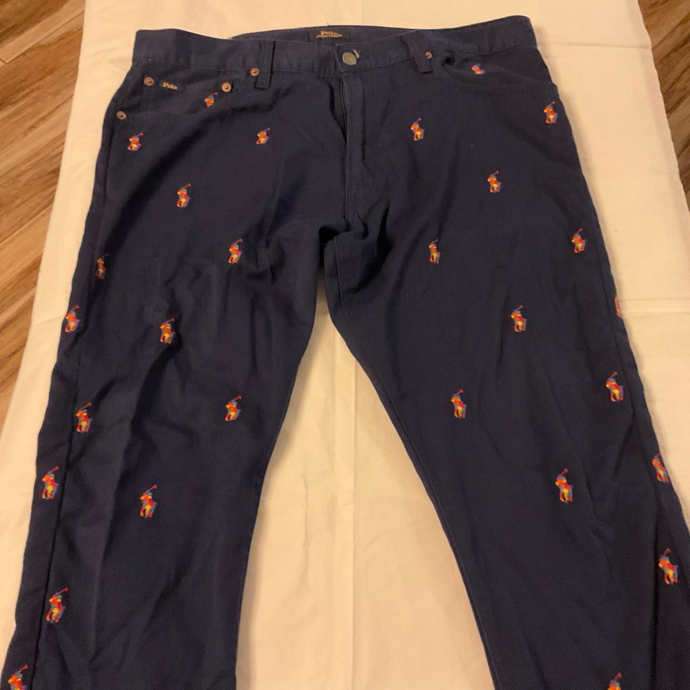 Ralph Lauren Sullivan Slim Pony all over Jeans